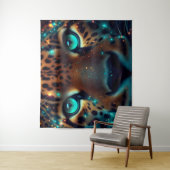 Wild Gaze Wandteppich (Beispiel)