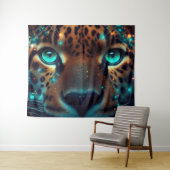 Wild Gaze Wandteppich (Beispiel (Horizontal))