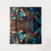 Wild Gaze Wandteppich (Vorderseite)