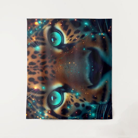 Wild Gaze Wandteppich (Vorderseite)