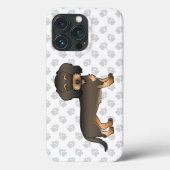 Wild gebackene Dackel, geflochten Case-Mate iPhone Hülle (Rückseite)