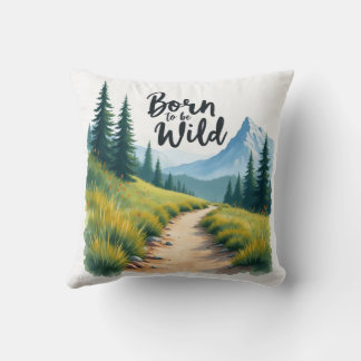 Wild Geboren Kuschelkissen Kissen