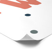 Wild geboren poster (Ecke)