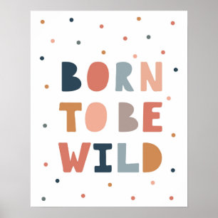 Wild geboren poster