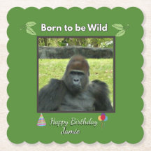 Wild geborener Gorilla-Geburtstag