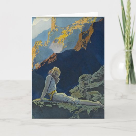 Wild Geese by Maxfield Parrish Karte (Vorderseite)