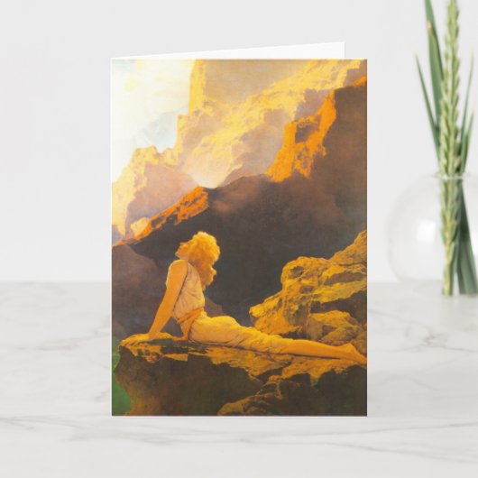 "Wild Geese", by Maxfield Parrish Karte (Vorderseite)