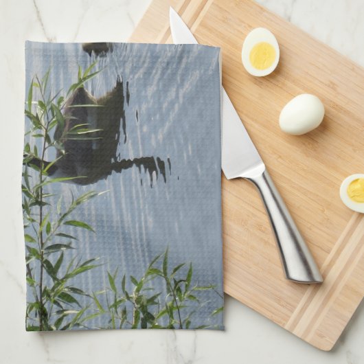 Wild Geese Kitchen Handtuch (Viertel Falte)