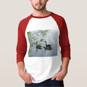 Wild Geese Mens Raglan T - Shirt