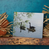 Wild Geese Plaque Fotoplatte (Seite)