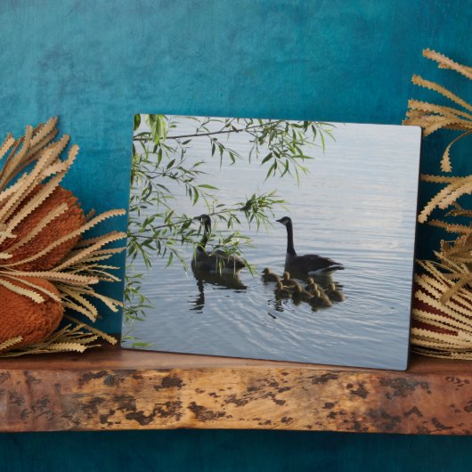 Wild Geese Plaque Fotoplatte (Seite)