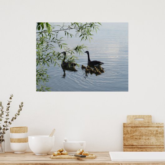 Wild Geese Print Poster (Küche)