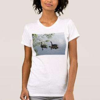 Wild Geese Womens Petite T - Shirt