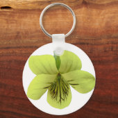 Wild gelbe violette Koordinaten Schlüsselanhänger (Vorderseite)