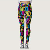Wild Geometric Leggings (Vorderseite)