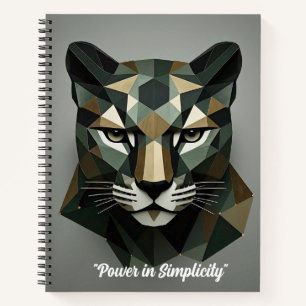 "Wild geometrische Grace" Notizblock