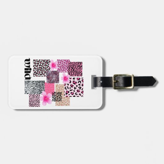 wild gepäckanhänger (Vorderseite horizontal)