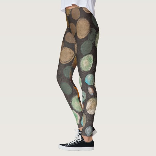 Wild Gepunktete Leggings (Links)