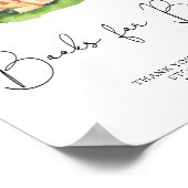 Wild Giraffe - Bücher für das Baby Poster (Ecke)