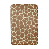 Wild Giraffe Muster Animal Print Badematte (Vorderseite Vertikal)