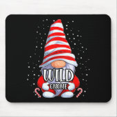 Wild Gnome Christmas Pajamas Matching Family Group Mousepad (Vorne)
