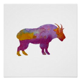 Wild Goat Poster