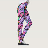 Wild Graffiti Colors Pop Mode Leggings (Rechts)