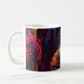Wild Graffiti Urban Jungle Gorilla Kaffeetasse (Links)