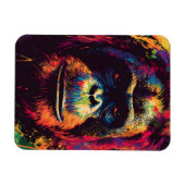 Wild Graffiti Urban Jungle Gorilla Magnet (Horizontal)
