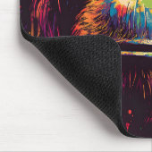 Wild Graffiti Urban Jungle Gorilla Mousepad (Ecke)