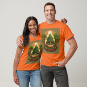 Wild grafisches T-Shirt bleibe (Unisex)