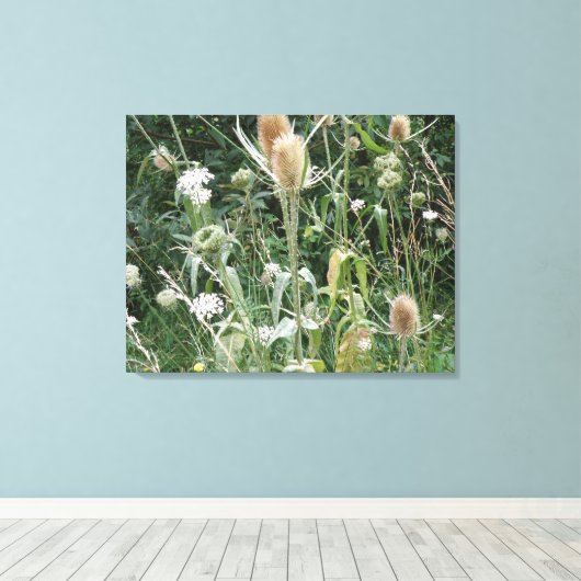 Wild Grasses Canvas Print Leinwanddruck (Insitu (Holzboden))