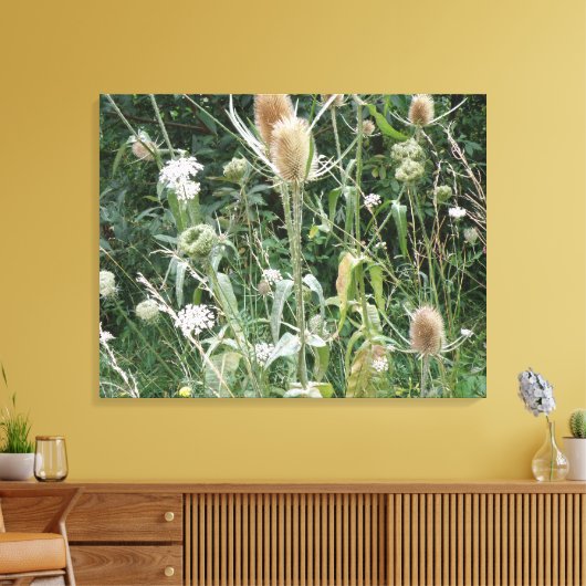 Wild Grasses Canvas Print Leinwanddruck (Insitu (Wohnzimmer))