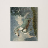 Wild Gray Horse Puzzle (Vertikal)