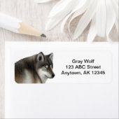 Wild Gray Wolf anpassbar (Insitu)