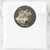 WILD GRAY WOLF Wildlife Stickers (Tasche)