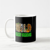 Wild Great Grandma Zoo Safari Animal Birthday Fami Kaffeetasse (Links)