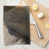 Wild Grizzly Bear am Fluss Orford Geschirrtuch (Viertel Falte)