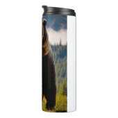 "Wild Grizzly Thermal Tumbler" Thermosbecher (Nach rechts gedreht)