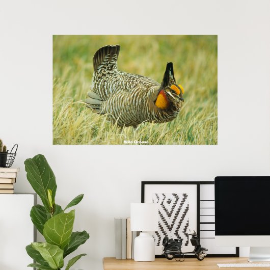Wild Grouse Poster (Heimbüro)