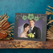 Wild grüne Rose Fotoplatte (Seite)