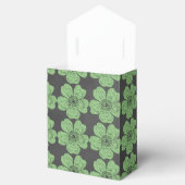 Wild grüne Rose Geschenkschachtel (Geöffnet)