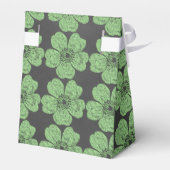 Wild grüne Rose Geschenkschachtel (Rückseite)