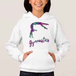 Wild Gymnastics Girl | Animal Print Gymnastics Hoodie