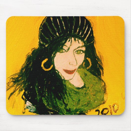WILD HAIR AS RASTA MOUSEPAD (Vorne)