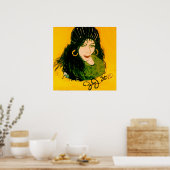 WILD HAIR AS RASTA POSTER (Küche)