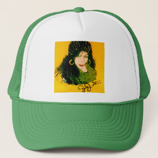WILD HAIR AS RASTA TRUCKERKAPPE