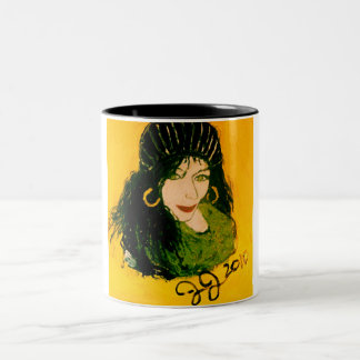 WILD HAIR AS RASTA ZWEIFARBIGE TASSE