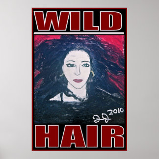 WILD HAIR VEREINIGTES KÖNIGREICH POSTER