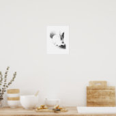 Wild Hare Card Poster (Küche)